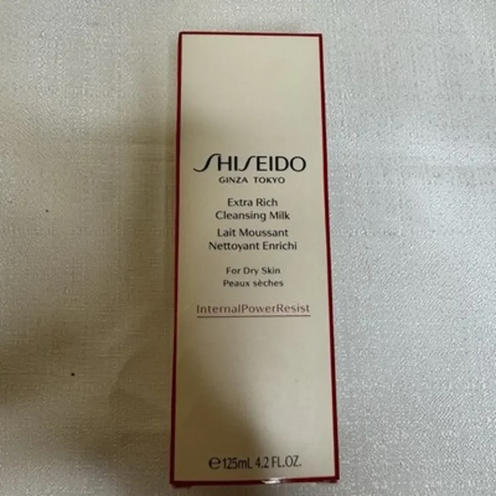 Shiseido Extra Rich Cleansing Milk - Full Size 125mL / 4.2 Oz. New